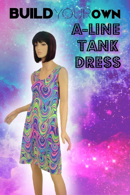 ladies smocked tops-Build Your Own A-Line Tank Dress