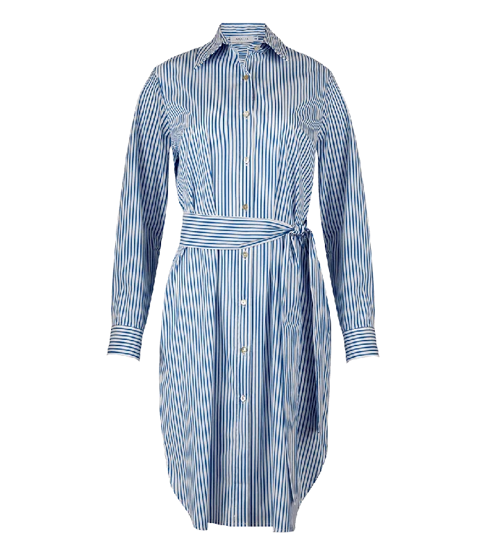 female organza blouses-Kallia Round Shirtdress