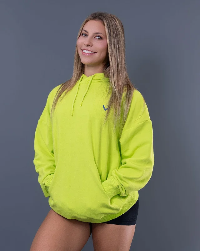 women’s fuzzy sweaters-NV Hoodie Neon